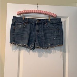 American eagle jean shorts